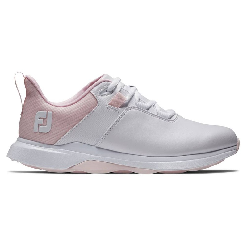 FootJoy ProLite Spikeless Golf Shoes Previous Season Style White/Pink – 24 Women
