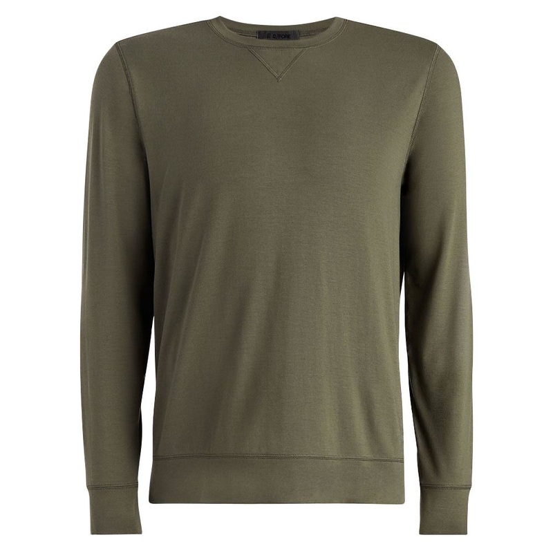 Gfore Luxe Crewneck Mid Layer Golf Sweater Isle – SP24 Men