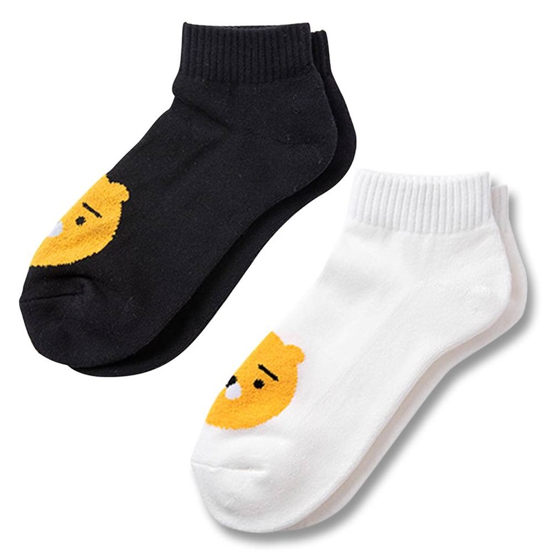 Kakao Friends Golf Smile Row Cut Golf Socks 2021 Women