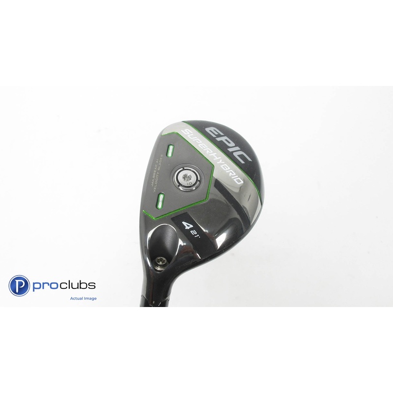 Left Handed Callaway Epic 21* 4 Super Hybrid – Steelfiber 75 Regular Flex 360451