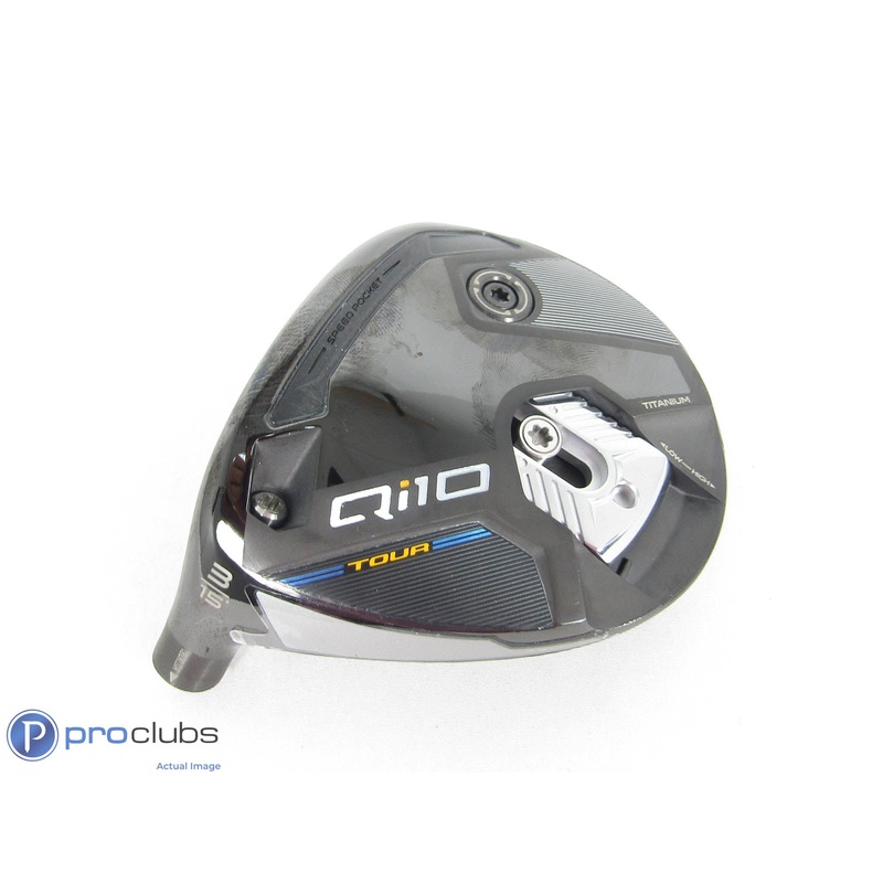 Left Handed! TaylorMade Qi10 Tour 15* 3 Wood – Head Only – 434634