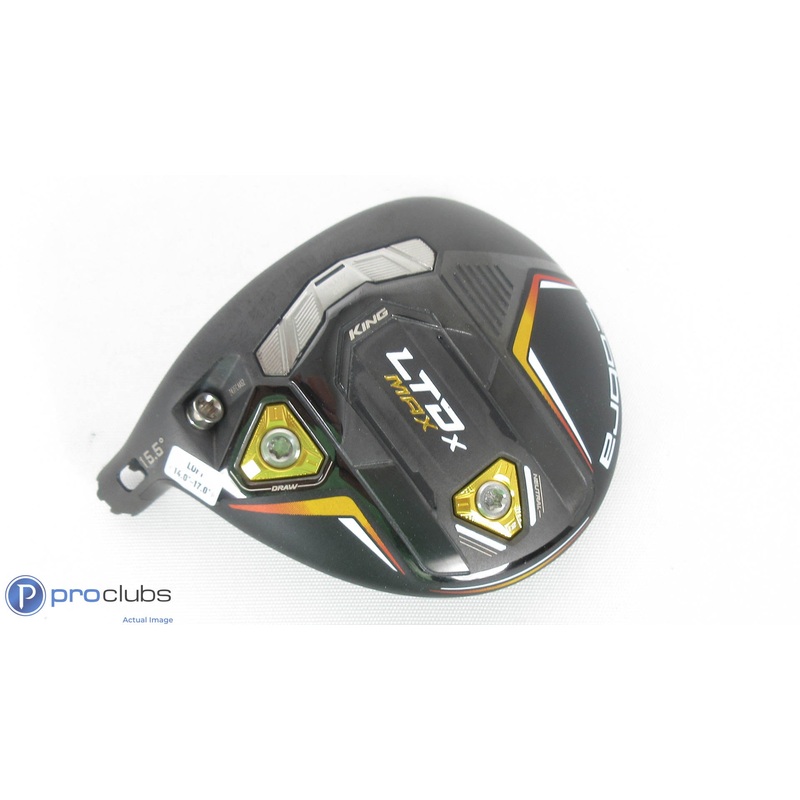 Mint! Left Handed Cobra LTDx MAX 15.5* Fairway 3 Wood -Head Only- 364233
