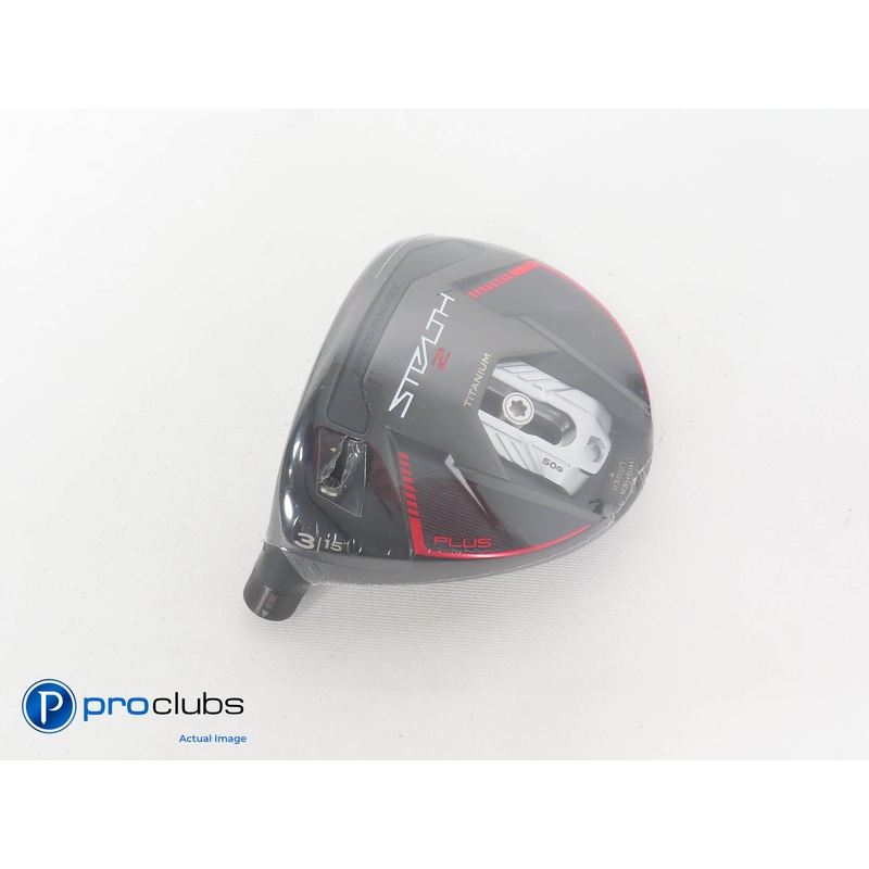 NEW Left Handed TaylorMade STEALTH 2 PLUS 15* 3 Wood HEAD ONLY 382045