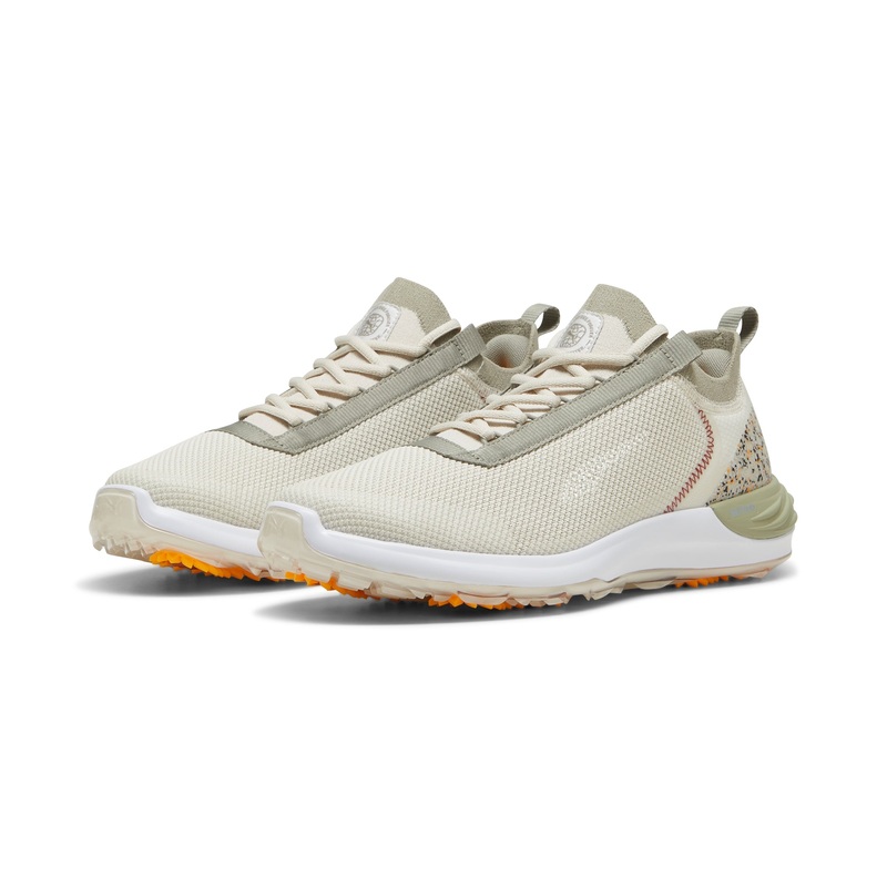 Puma Men’s PHANTOMCAT NITRO Sport Golf Shoe – Alpine Snow/Birch Tree
