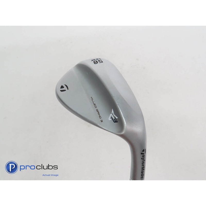 TaylorMade Milled Grind 3 MG3 Chrome (LB 8*) 58* Wedge #367165