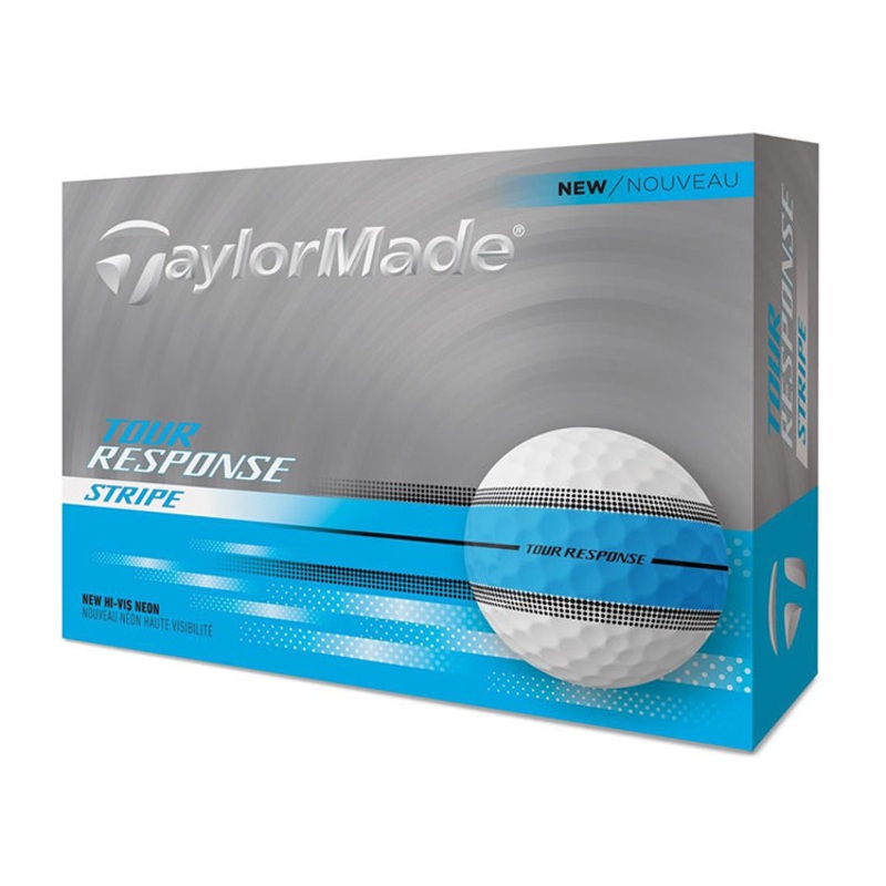 Taylormade Tour Response Stripe Golf Balls – Neon Blue