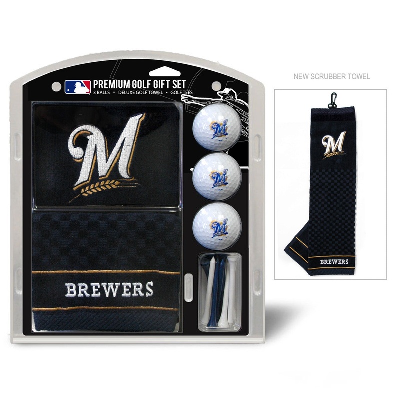 Team Golf Milwaukee Brewers Golf Gift Sets