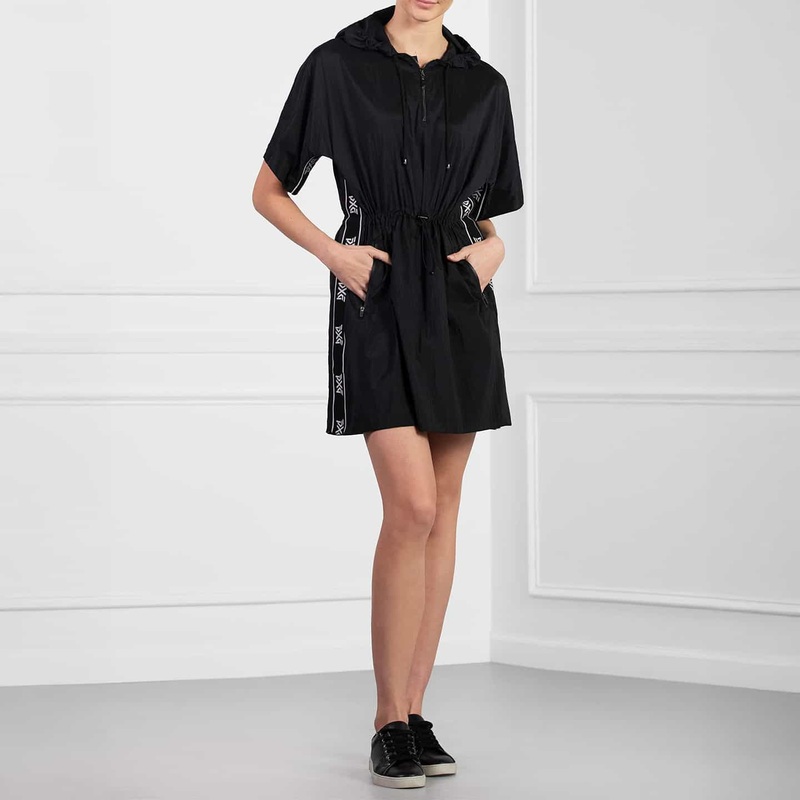 Women’s Hooded Cinched Waist Dress