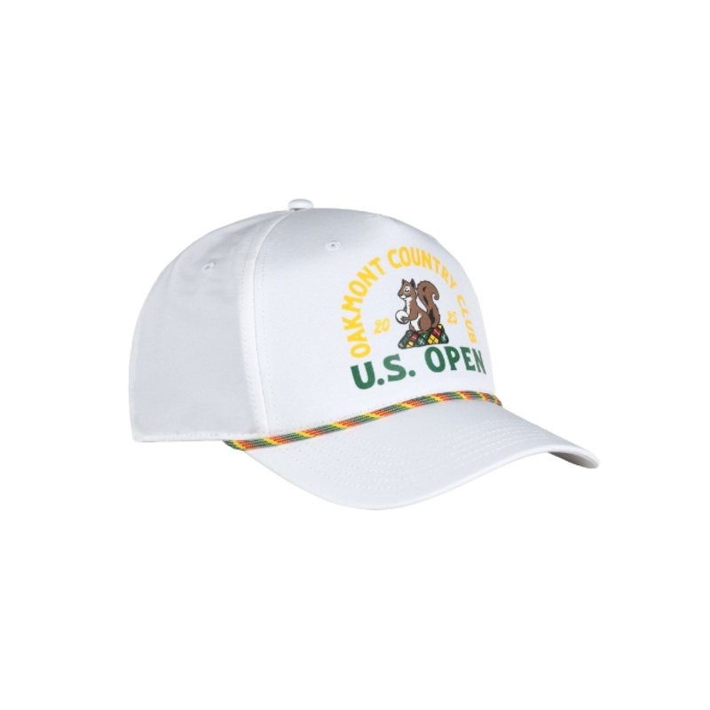125TH U.S. Open White AeroSphere w/ Rainbow Rope Cap