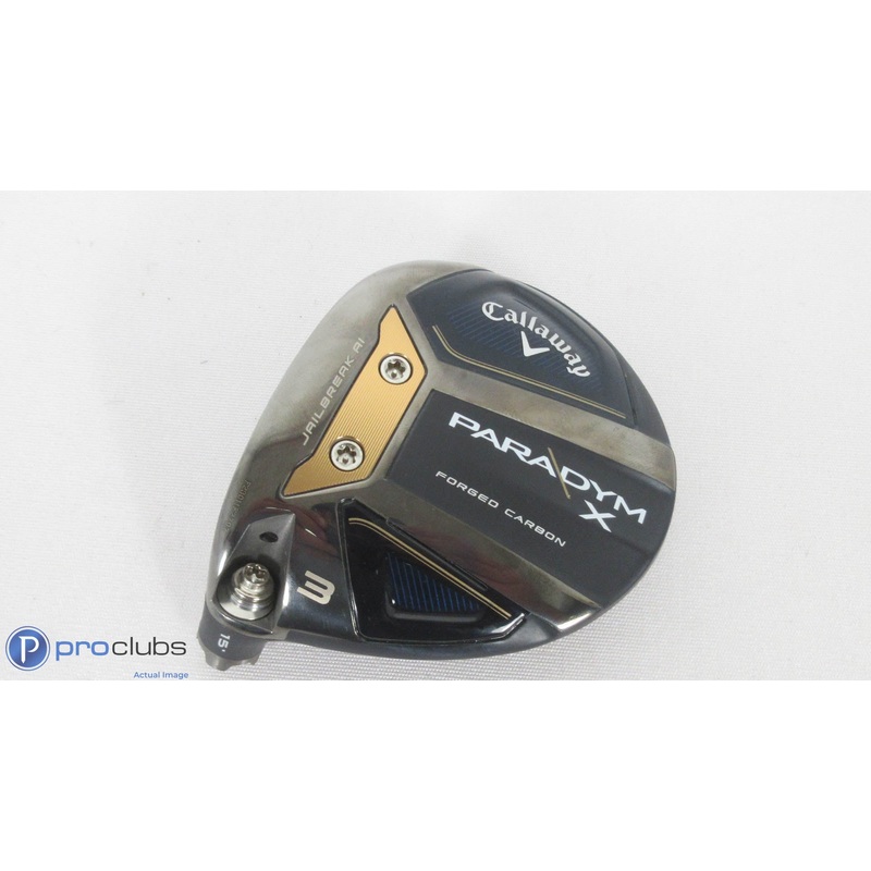 Left Handed Callaway Paradym X 15* – 3 Wood – Head Only – L/H 380841