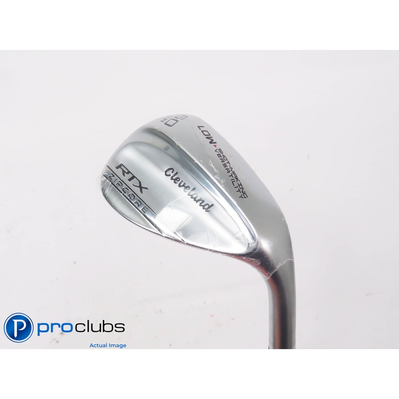New! Cleveland RTX Zipcore Tour Satin LOW 60*(6*) Wedge – Elevate X-Flex 447584
