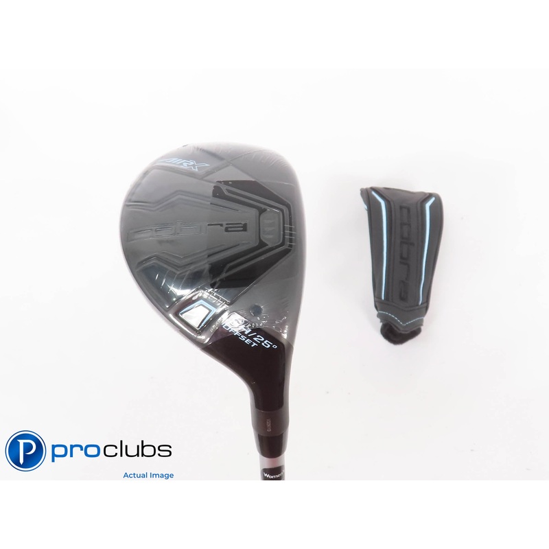 NEW Ladies Cobra ’24 AIR-X Offset 25* 5 HYBRID w/HC Cobra 45 Ladies Flex 440734