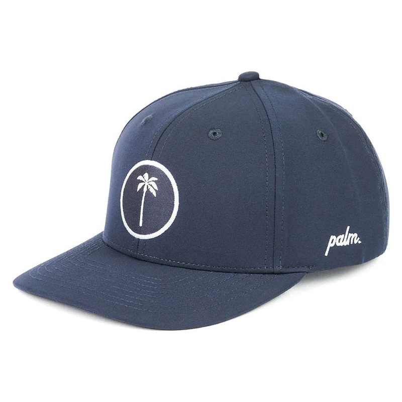 Palm Golf Local Performance Snapback Golf Cap Blue/White – 24 Men