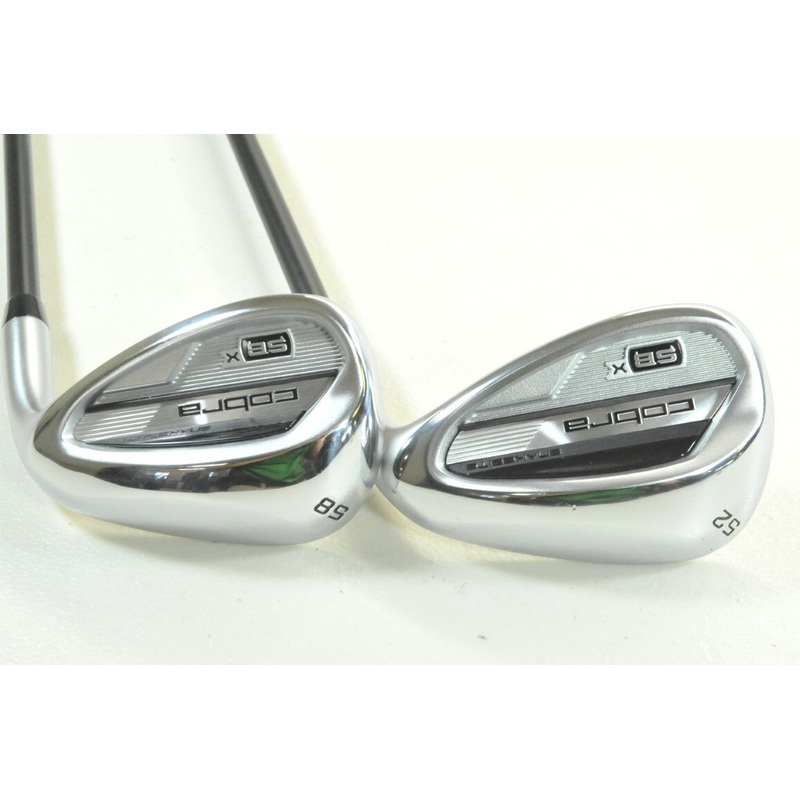 Cobra King SBx 2023 52*, 58* Wedge Set Regular Flex RH KBS PGI Graphite # 192035