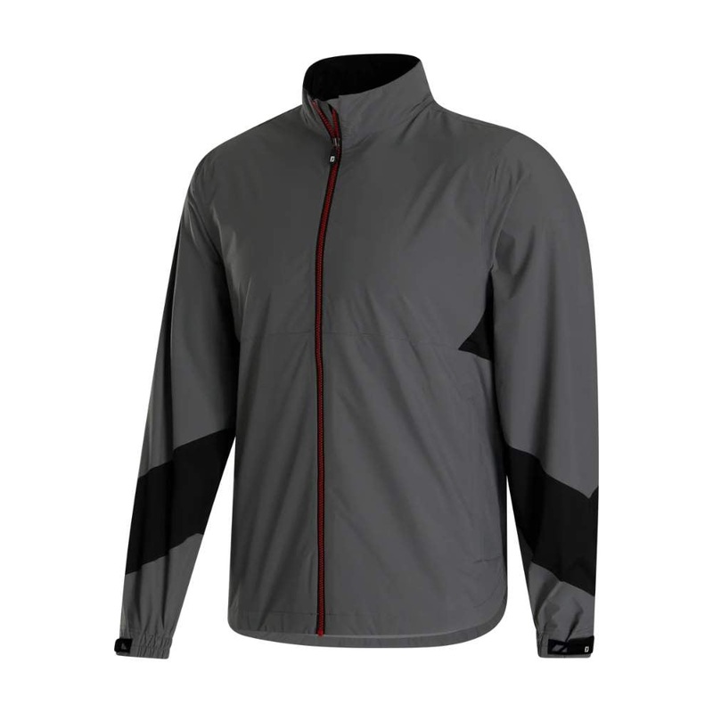FootJoy Men’s HydroLite X Rain Jacket – Charcoal/Black