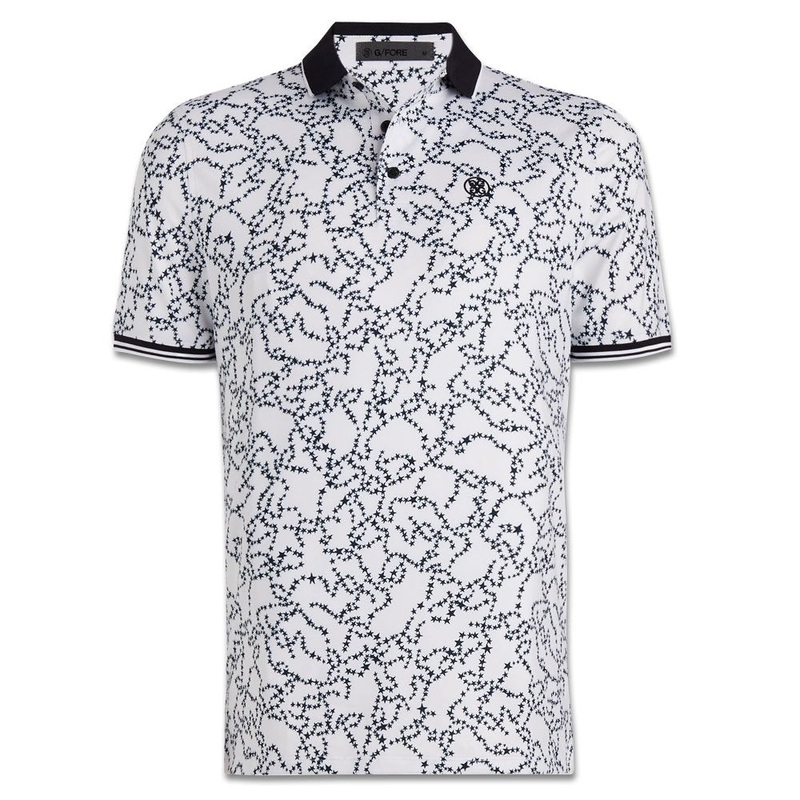 Gfore Star Dust Tech Jersey Golf Polo Snow – 24 Men