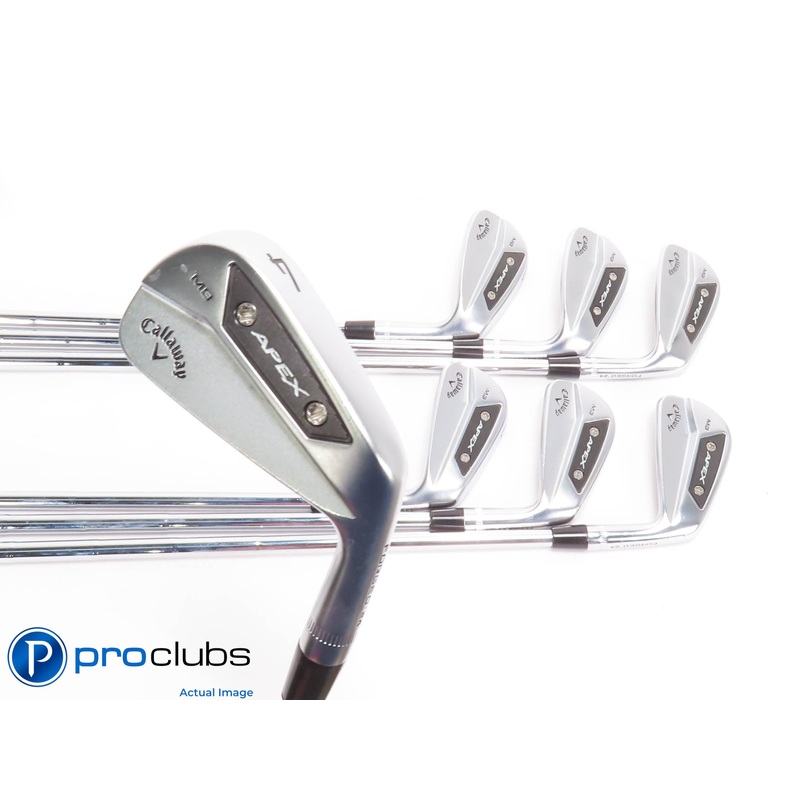 Nice Callaway ’24 APEX MB Forged 4-PW IRON SET – DG TI X100 X-Flex +1/2″ 427555