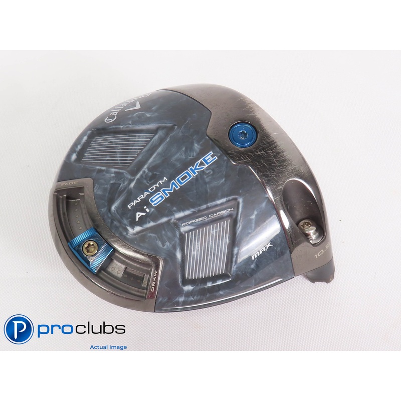 Nice Callaway Paradym Ai Smoke MAX 10.5* Driver HEAD ONLY 448742