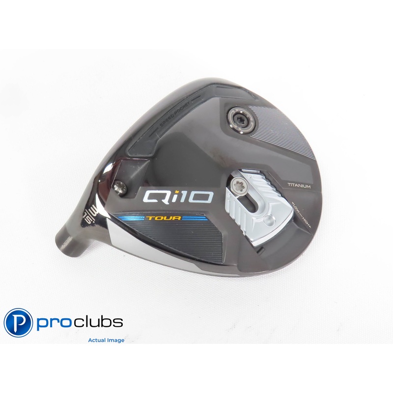Nice Left Handed TaylorMade ’24 Qi10 Tour 15* 3 Wood HEAD ONLY 440983
