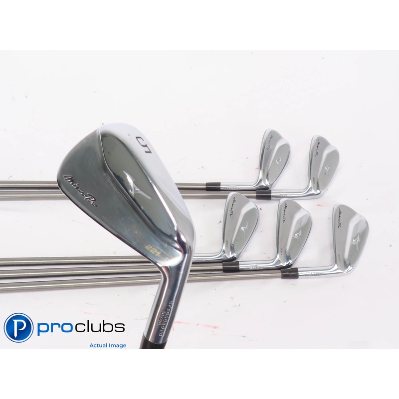 Nice Mizuno PRO 221 5-PW IRON SET – Steelfiber 110 Stiff Flex Graphite 445886