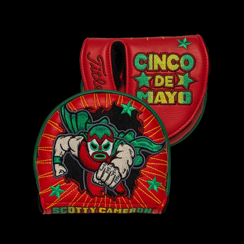 Scotty Cameron 2022 Cinco De Mayo El Jefe-Mid-Round Headcover