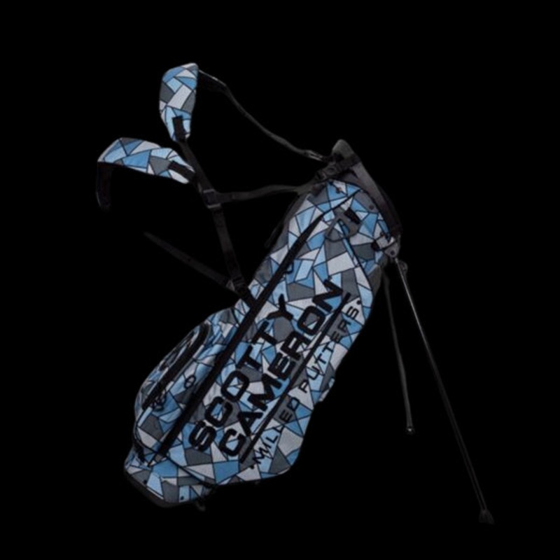 Scotty Cameron Putters Neo Camo Blue/Gray Wanderer Golf Stand Bag