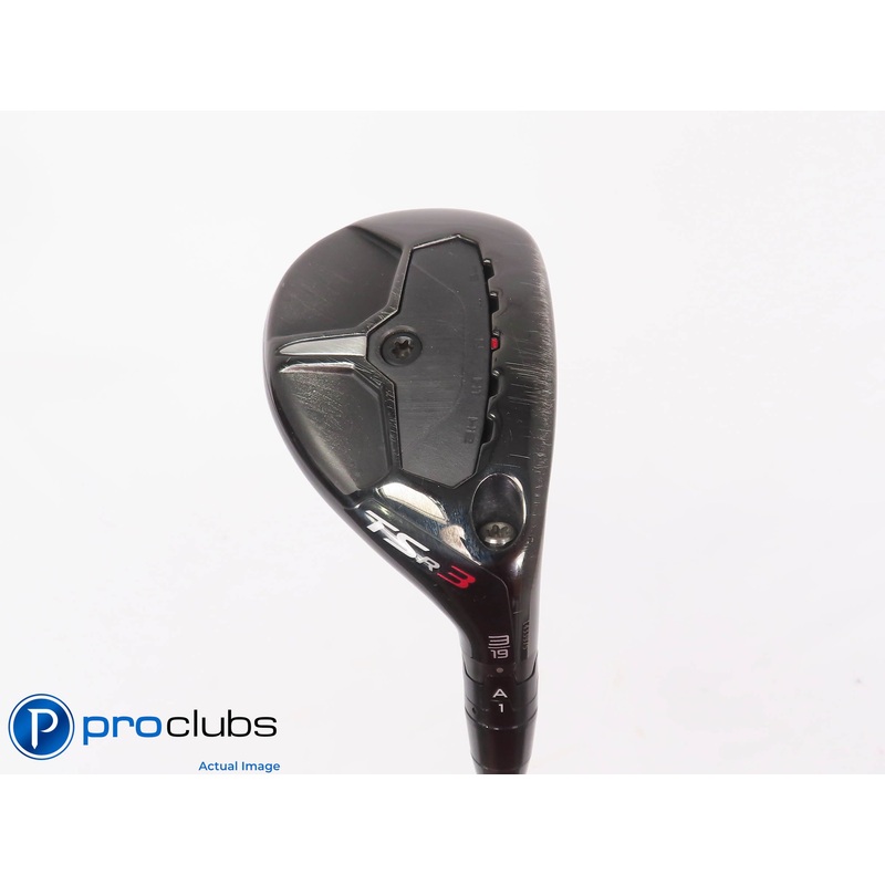 Titleist TSR3 19* 3 Hybrid – HZRDUS RDX Smoke 80g 6.0 Stiff Flex #448409