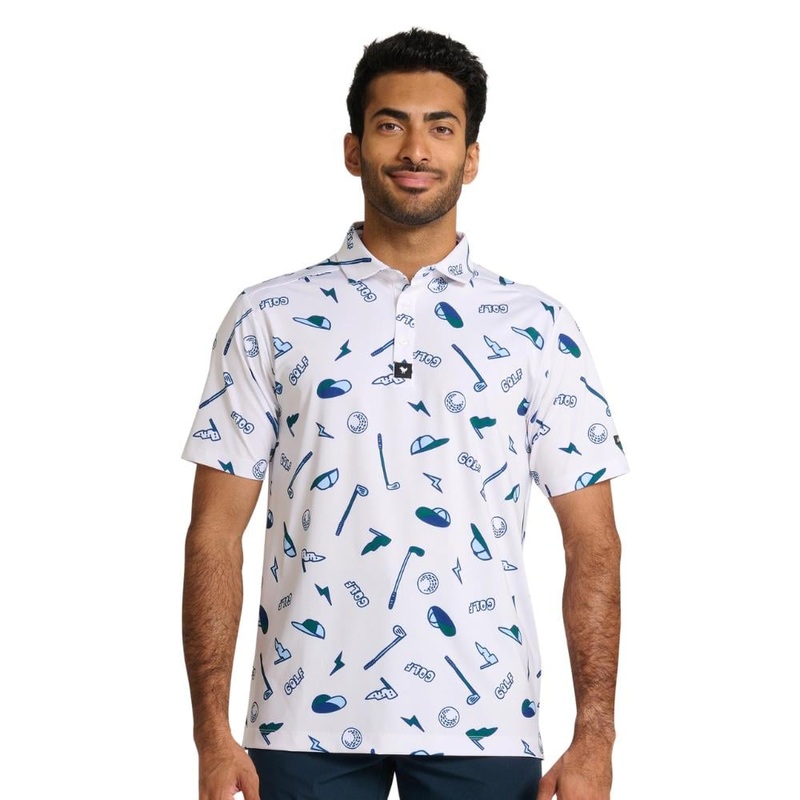 Bad Birdie Men’s Yard Sale Polo 24