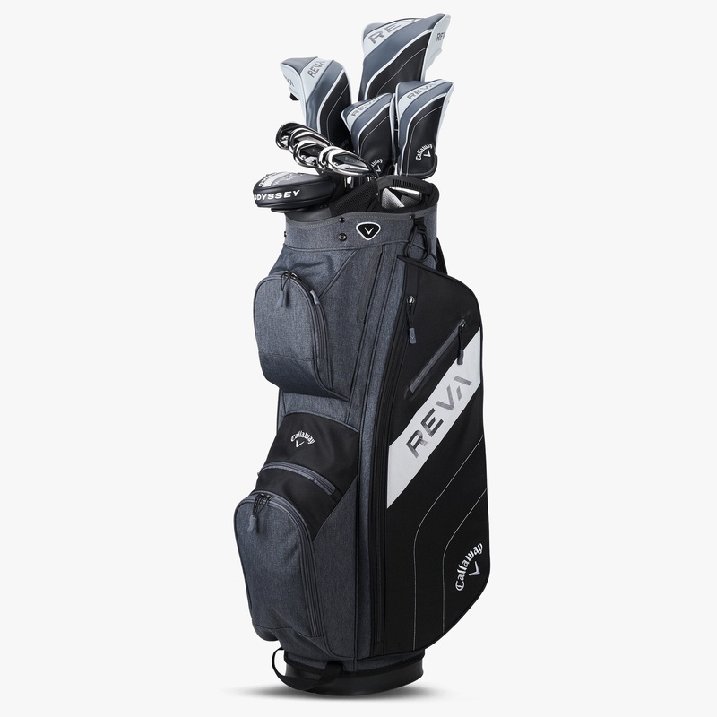 Callaway Women’s Reva 11-Piece Complete Set w/ Black Cart Bag
