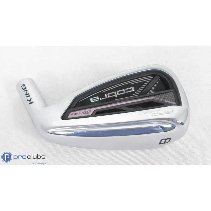 Excellent! Ladies Cobra King Rad Speed 8 Iron – Head Only – R/H 392102