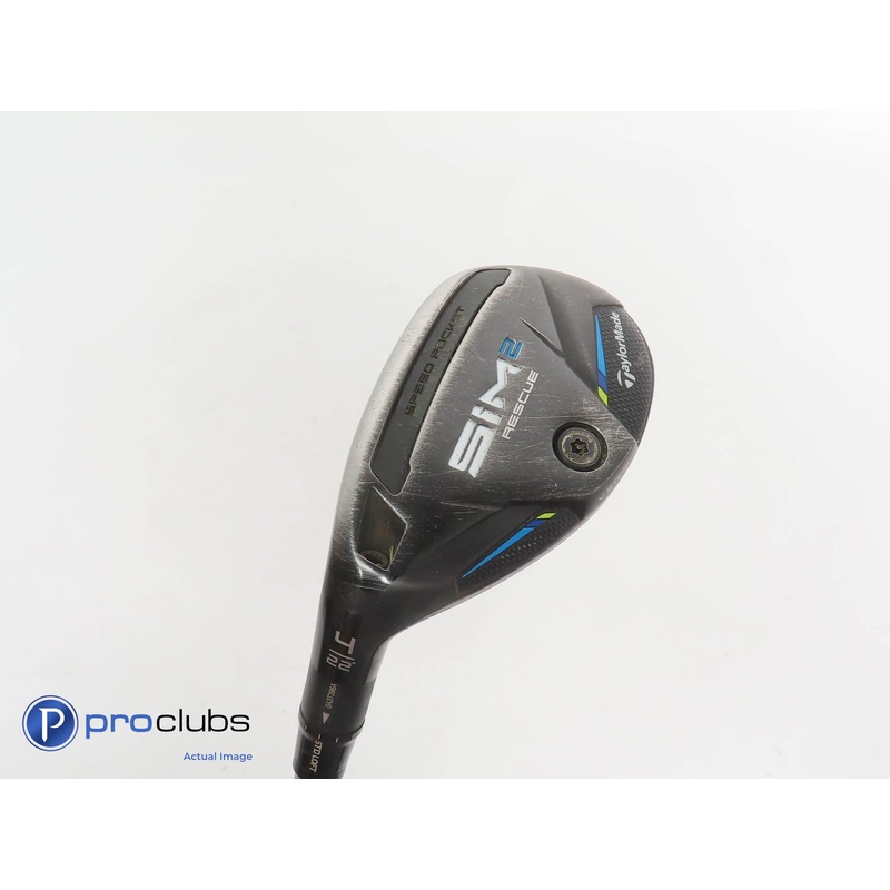 Left Handed TaylorMade SIM 2 22* 4 Hybrid -Fujikura Pro 2.0 7S Stiff Flex 336987
