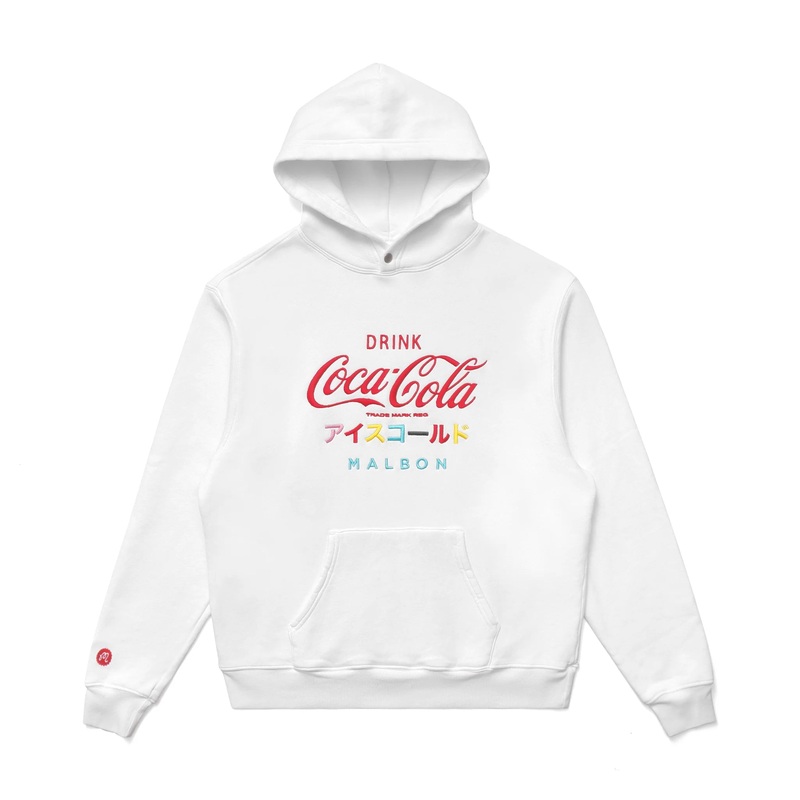MALBON GOLF MEN X COCA COLA ICE COLD HOODIE