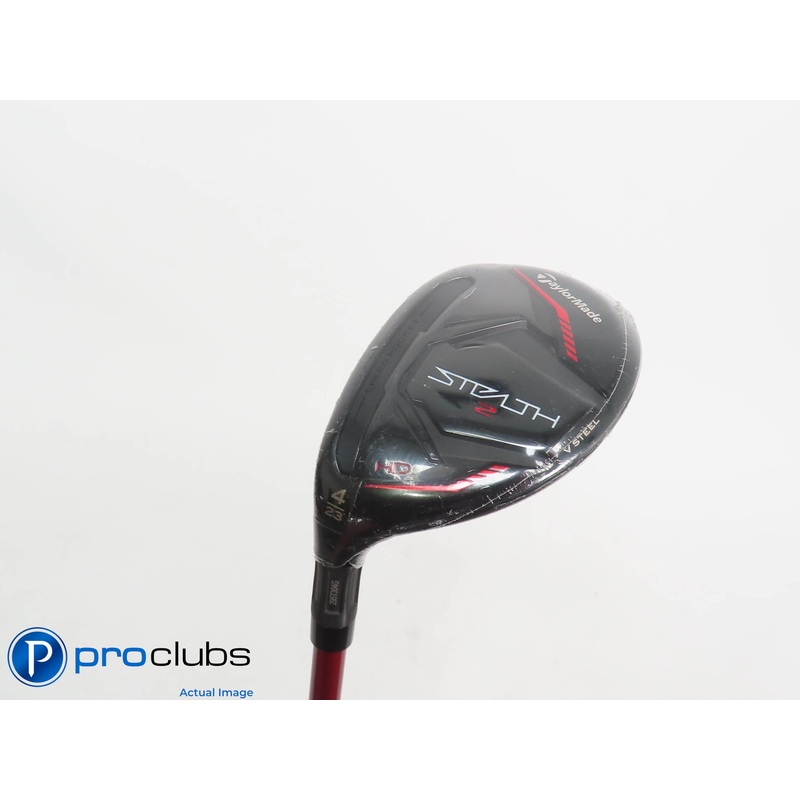 New! Left Handed TaylorMade Stealth2 HD 23* 4 Hybrid – Speeder NX Regular 397013