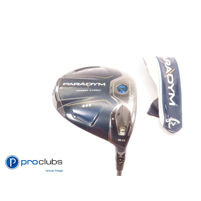 Nice Callaway PARADYM Triple Diamond 8* DRIVER w/HC Diamana 60 Stiff Flex 439340