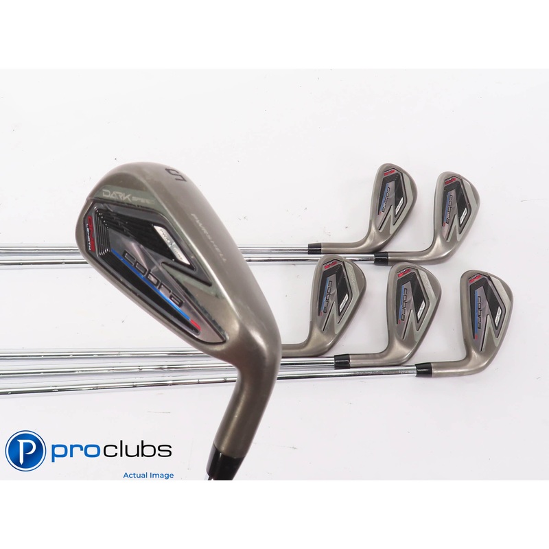 Nice Cobra DARKSPEED ONE Length 6-PW,GW IRON SET – KBS Stiff Flex Steel 443121