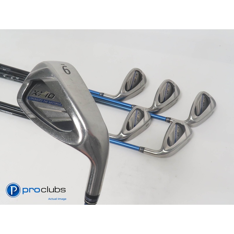 XXIO Eleven 7-PW,AW,SW IRON SET – 50g Stiff-Regular Flex Graphite +1/2″ 381700