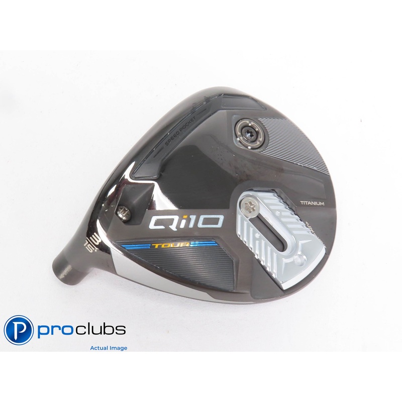 Excellent! Left Handed TaylorMade Qi10 Tour 15* 3 Wood – Head Only – 429371