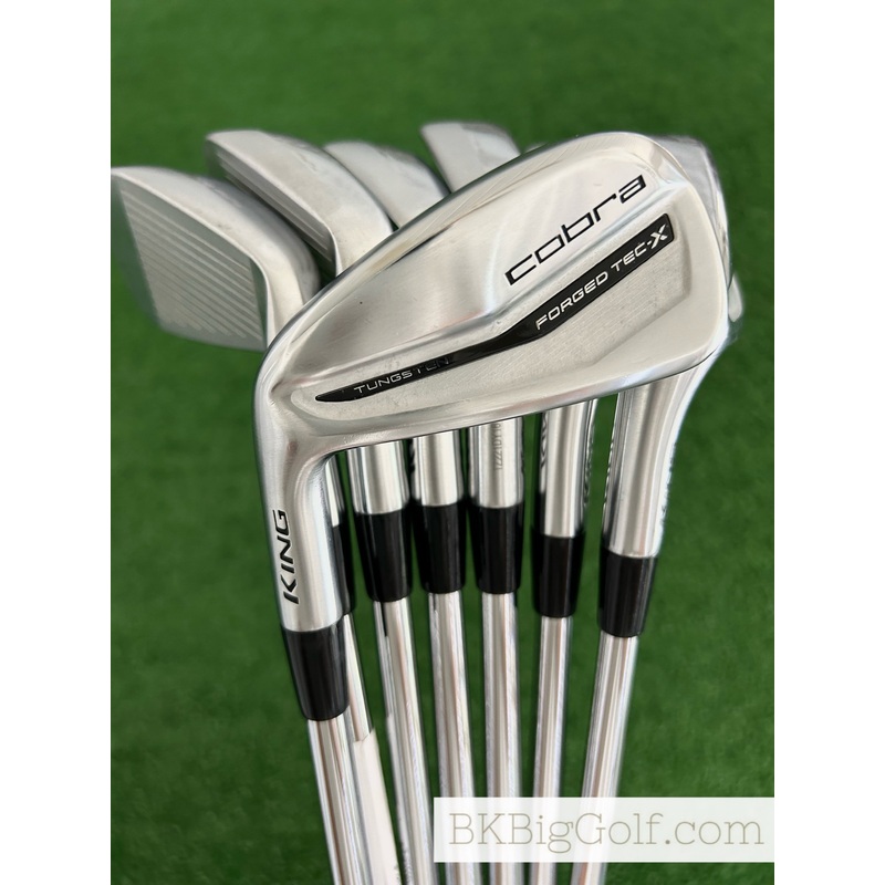LH Cobra King Forged Tec X 23 Iron Set 4-P / NS Pro Modus Tour 120 Stiff