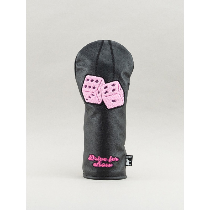 Lucky Pink Dice Driver Black