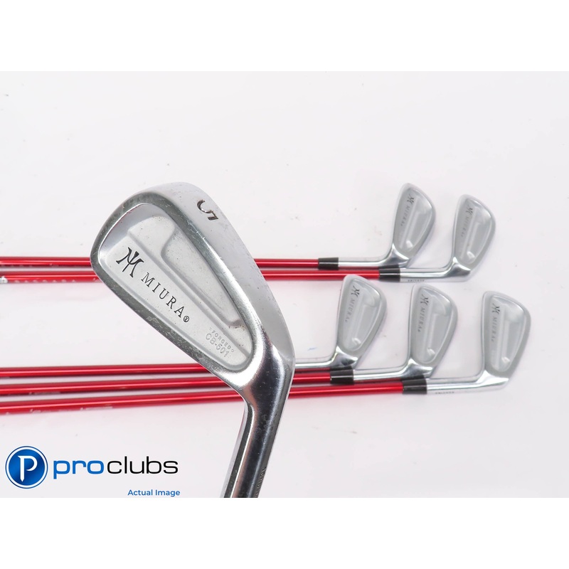 Miura CB-501 Forged 5-PW IRON SET – Bassara i60 Regular Flex Graphite 443170