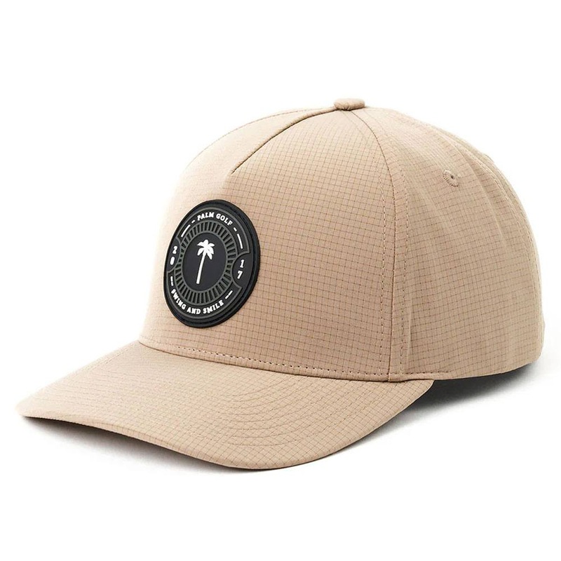 Palm Golf Icon Performance Snapback Golf Cap Khaki – SS24 Men