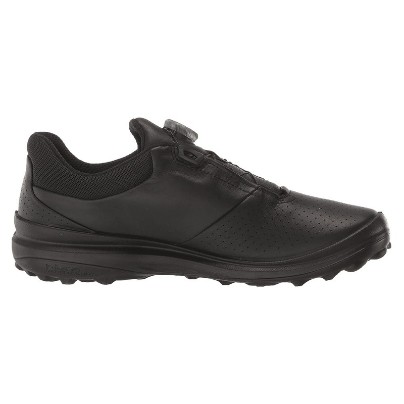 ECCO BIOM Hybrid 3 BOA Spikeless Golf Shoes Black – FW23 Men