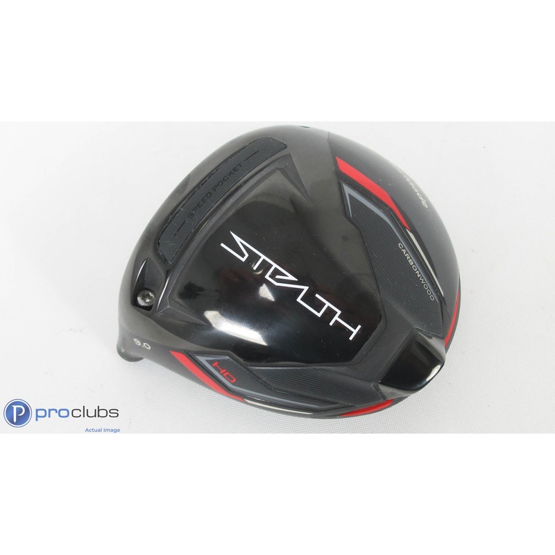 Excellent! Left Handed TaylorMade Stealth HD 9* Driver – Head Only – 362403