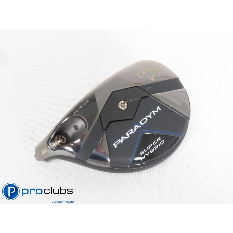Left Hand Callaway PARADYM Super Hybrid 18* 3 Hybrid – Head Only – L/H – 434659