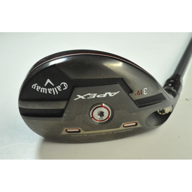 LEFT HANDED Callaway Apex 21 3-19* Hybrid Senior Flex Kuro Kage Graphite #190123