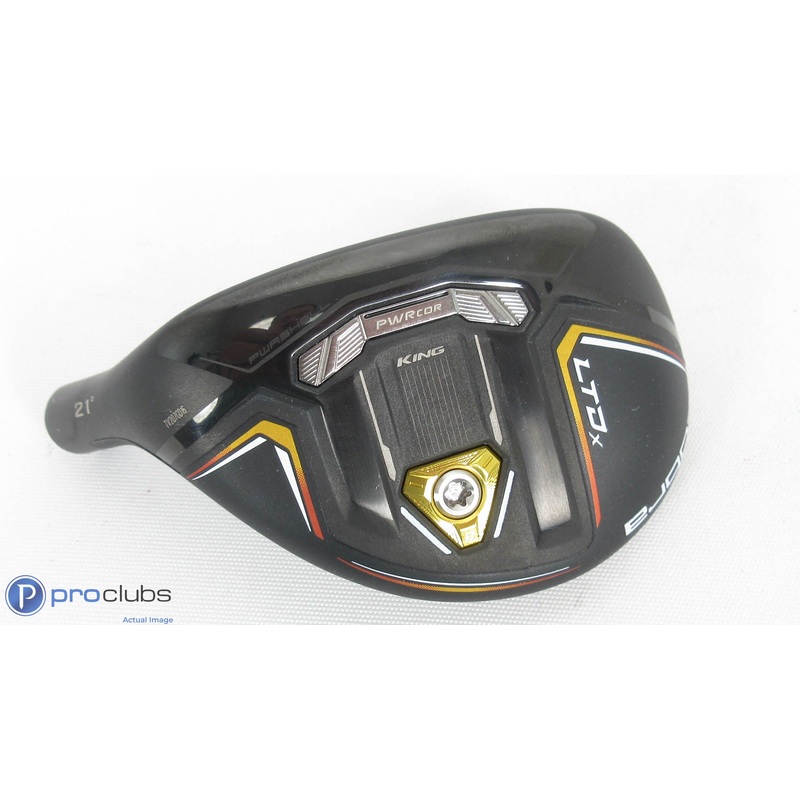Mint! Left Handed Cobra King LTDx 21* 4 Hybrid -Head Only- 358625
