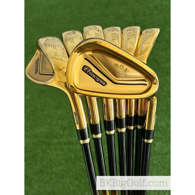 Mizuno Principia Limited Edition Gold Iron Set 5-G / Principia R1 Regular Graphite