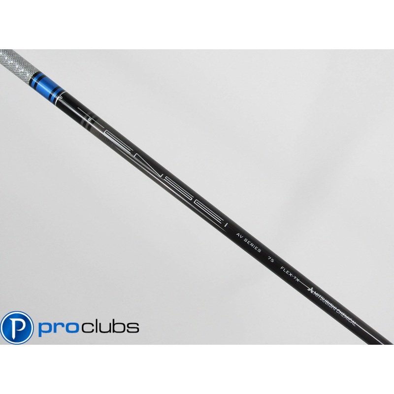 NEW MITSUBISHI TENSEI AV RAW BLUE 75 TX FLEX DRIVER / WOOD SHAFT .335 #424395