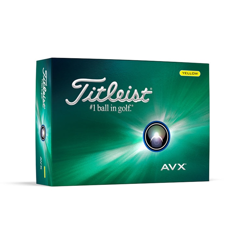 Titleist AVX Golf Balls – Yellow