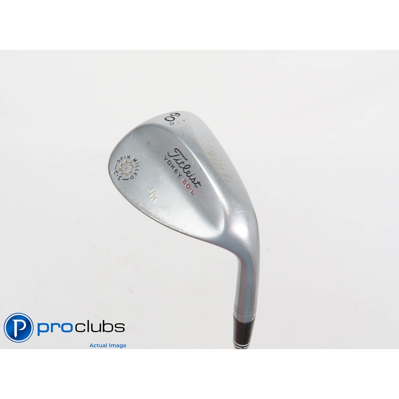 Tour Issue Titleist Vokey Spin Milled C.C 60* WEDGE L-Grind – DG X-Flex 406470